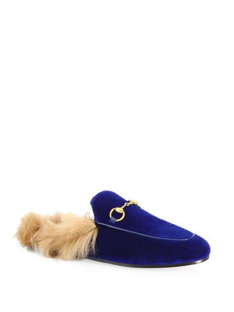 gucci replica mules|gucci velvet mules with fur.